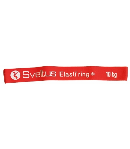 Afbeeldingen van Circulaire elastische band 10 kg - Rood - Sveltus