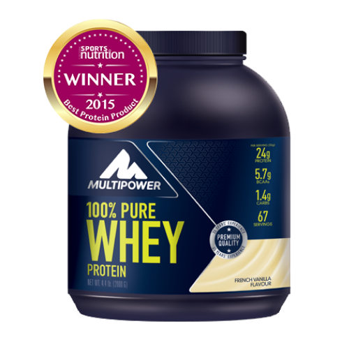 Afbeeldingen van 100% Pure Protein Whey - 2000g Vanillesmaak MPower