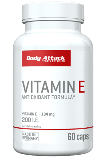 Afbeeldingen van Vitamine E 60 Capsules Body Attack