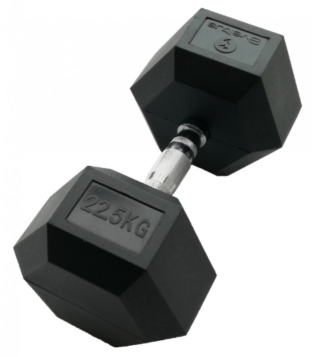 Afbeeldingen van Hexagonale dumbbell 22.5 kg - Dumbbell