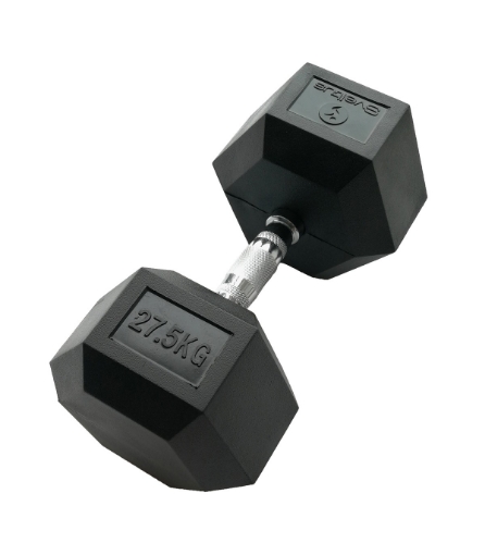 Afbeeldingen van Hexagonale dumbbell 27.5 kg - Dumbbell