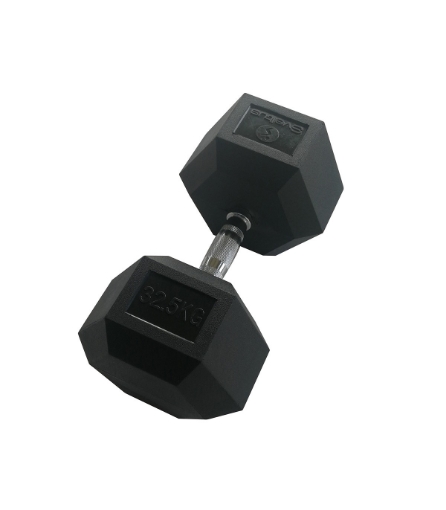 Afbeeldingen van Hexagonale dumbbell 32.5 kg - Dumbbell