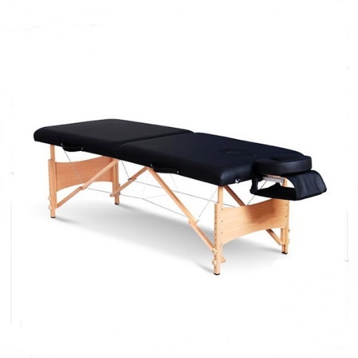 Afbeeldingen van Houten Massagebed - 220 cm