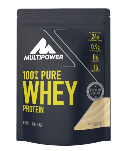 Afbeeldingen van 100% Pure Whey Protein - 450g - Vanillesmaak MPower