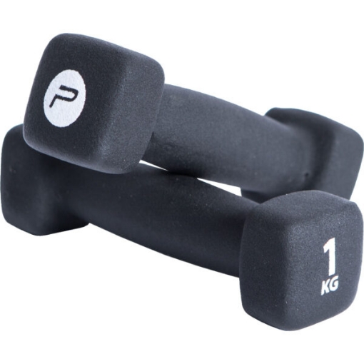 Afbeeldingen van SET DUMBBELL NEOPREEN 2x1KG P2I