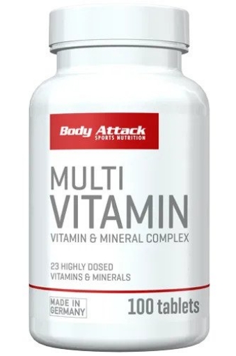 Afbeeldingen van MULTIVITAMINEN 100 TABS BODY ATTACK