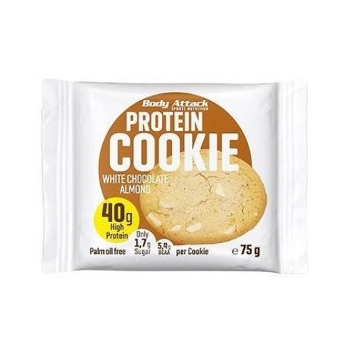 Afbeeldingen van Proteïnekoekje - Witte Chocolade en Hazelnoot 75g Body Attack