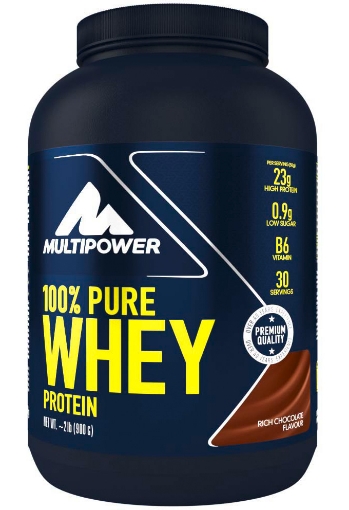 Afbeeldingen van WHEY PROTEIN 100% - 900G CHOCOLADEFLES MPOWER