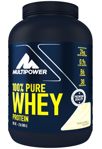 Afbeeldingen van WHEY PROTEIN 100% - 900G VANILLE SMAAK MPOWER