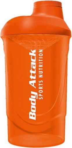 Afbeeldingen van ORANJE SHAKER - 600ML BODY ATTACK