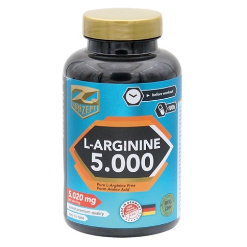 Afbeeldingen van L-ARGININE 5000 CAPSULES - 100 STUKS