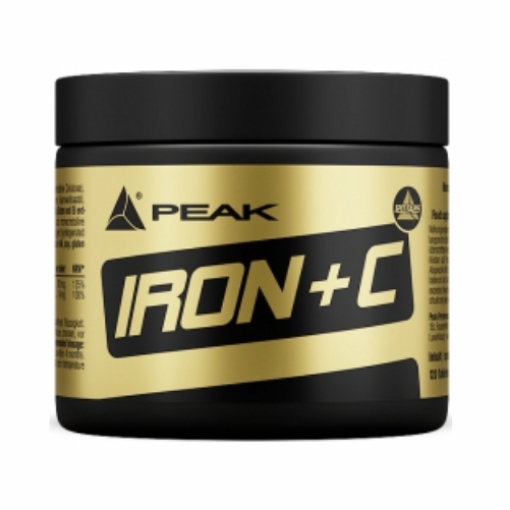 Afbeeldingen van Iron+C - 120 Capsules Peak