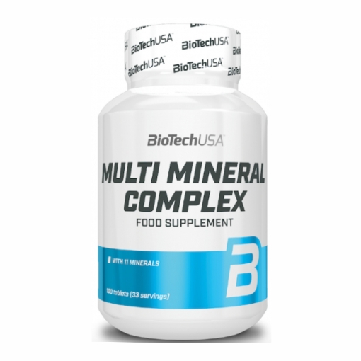 Afbeeldingen van MULTI MINERAL COMPLEX 100 capsules - BioTech