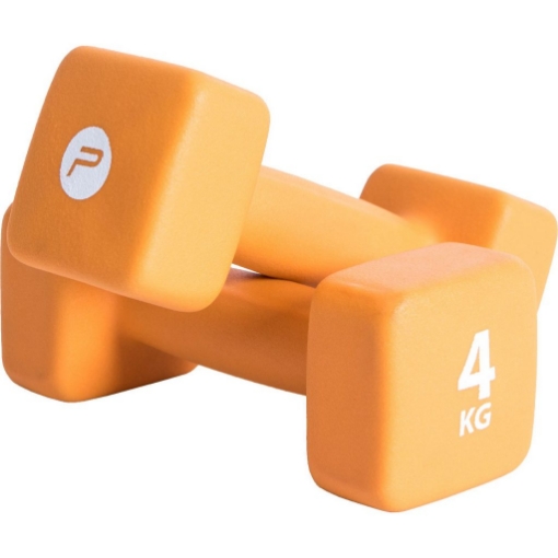 Afbeeldingen van SET DUMBBELL NEOPREEN 2x4KG P2I