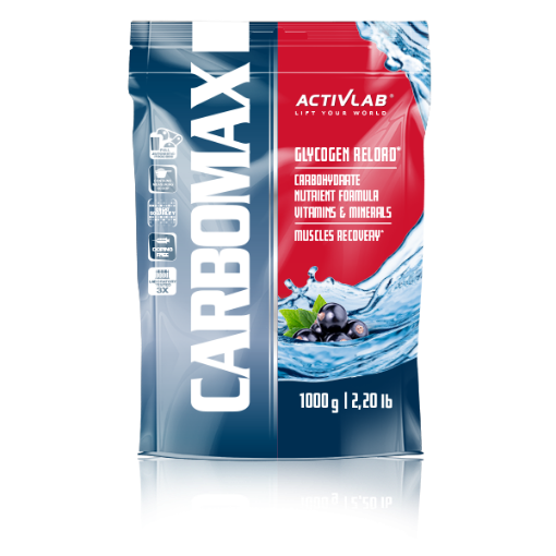 Afbeeldingen van CarboMax Energy 1000g - Zwarte bes - ActivLab