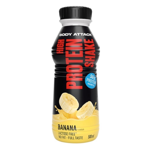 Afbeeldingen van High Protein Shake - Banaan 500ml