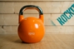 Afbeeldingen van Oranje kettlebell 10 kg