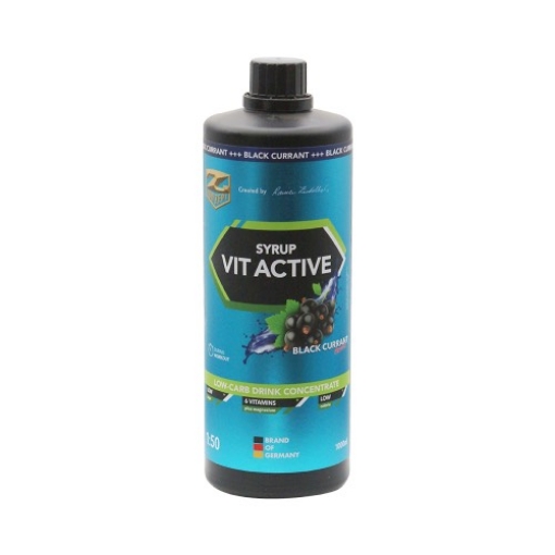 Afbeeldingen van VITACTIVE SIROOP + L-CARNITINE - 1000ML ZWARTE BESSEN