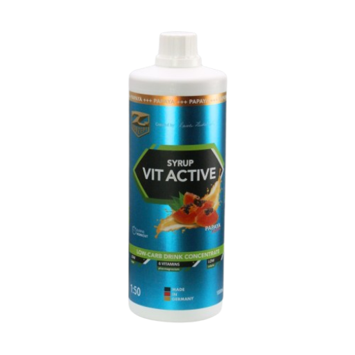 Afbeeldingen van VITACTIVE SIROOP + L-CARNITINE - 1000ML PAPAJA