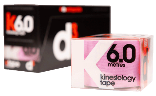 Afbeeldingen van K6.0 Kinesiologietape Roze Candy 5cm x 6m - d3Tape