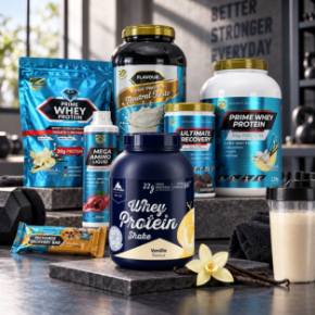 Afbeelding voor categorie Whey, isolaat & plantaardig eiwit