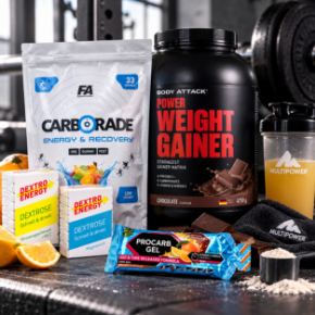 Afbeelding voor categorie Koolhydraten, mass gainers & energy gels