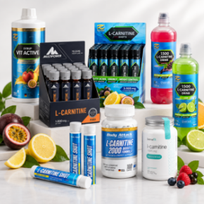 Afbeelding voor categorie L-Carnitine – vloeibaar, shots & capsules