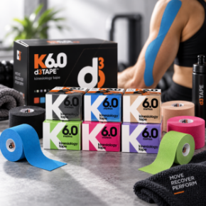 Afbeelding voor categorie d3Tape K6.0 – kinesiologietape 5 cm x 6 m